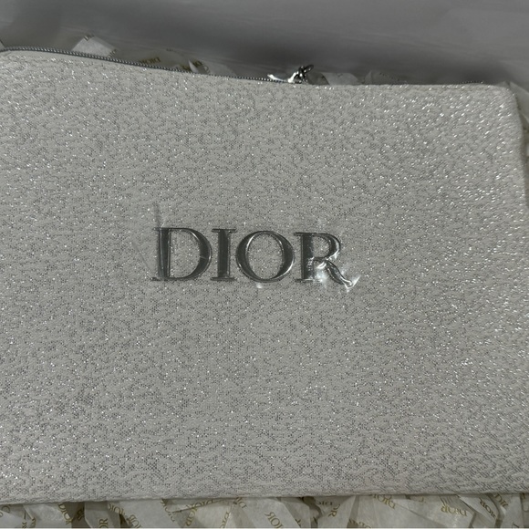 Miss Dior Blooming Bouquet Mini Fragrance Gift Set & Silver Travel Pouch - NIB - Picture 5 of 9